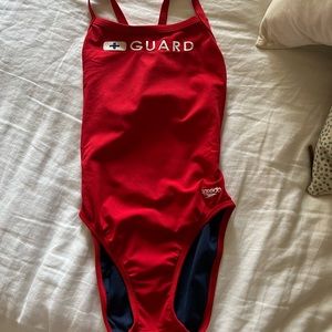 Life Guard Speedo Swim Suit